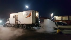 Fox Creek boiler services truck